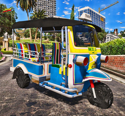 GTA 5 Mods Thailand Tuk Tuk