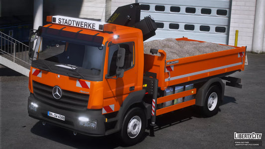 GTA 5 Mod Mercedes Benz Atego [Add-on]