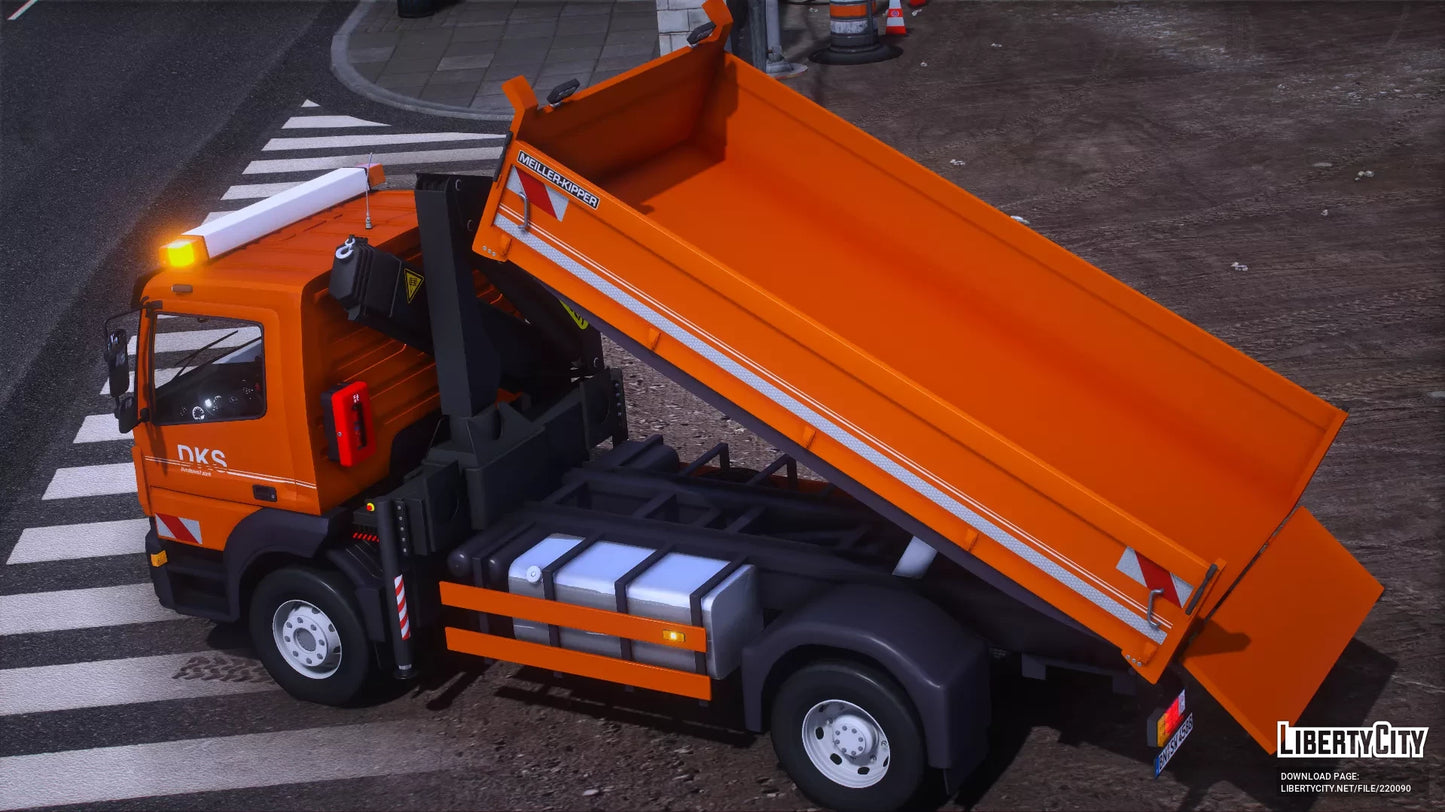 GTA 5 Mod Mercedes Benz Atego [Add-on]