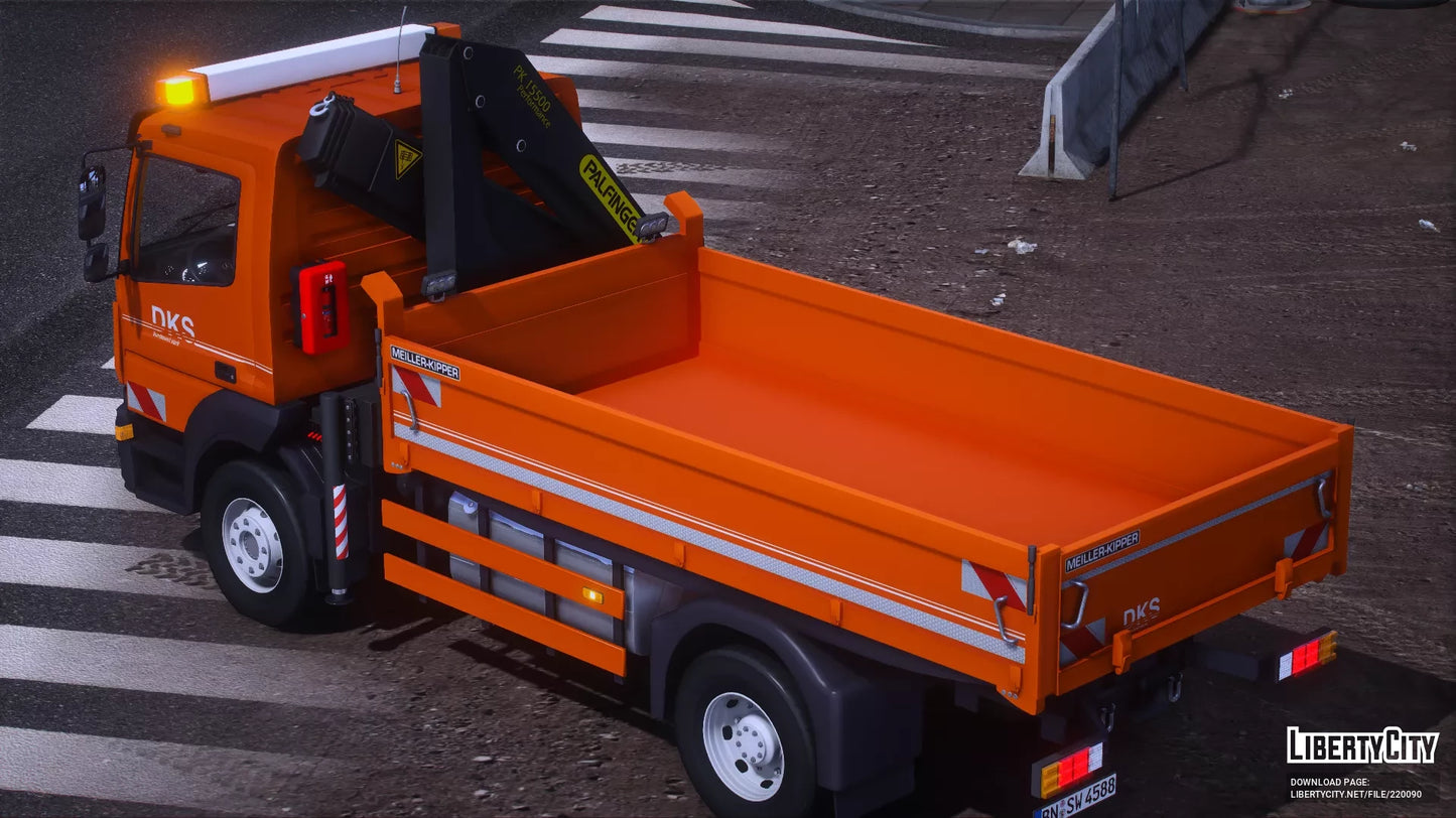GTA 5 Mod Mercedes Benz Atego [Add-on]