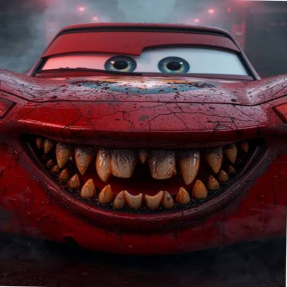 Lightning McQueen with Animated Eye [Add-On]