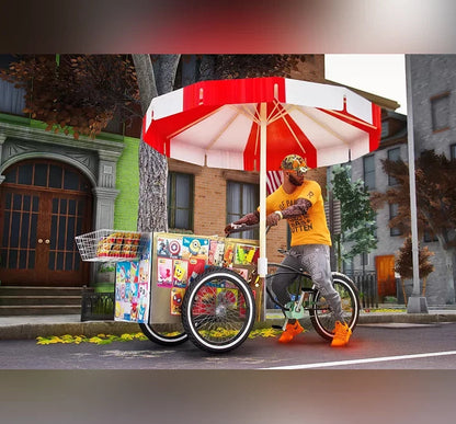 GTA 5 Mod ZZ Ice Cream Cycle [Add-On & FiveM]
