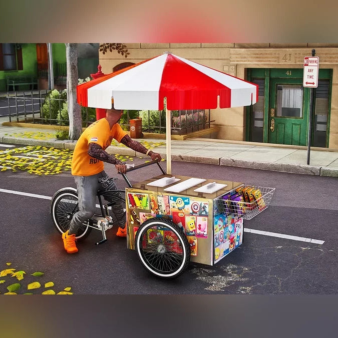 GTA 5 Mod ZZ Ice Cream Cycle [Add-On & FiveM]